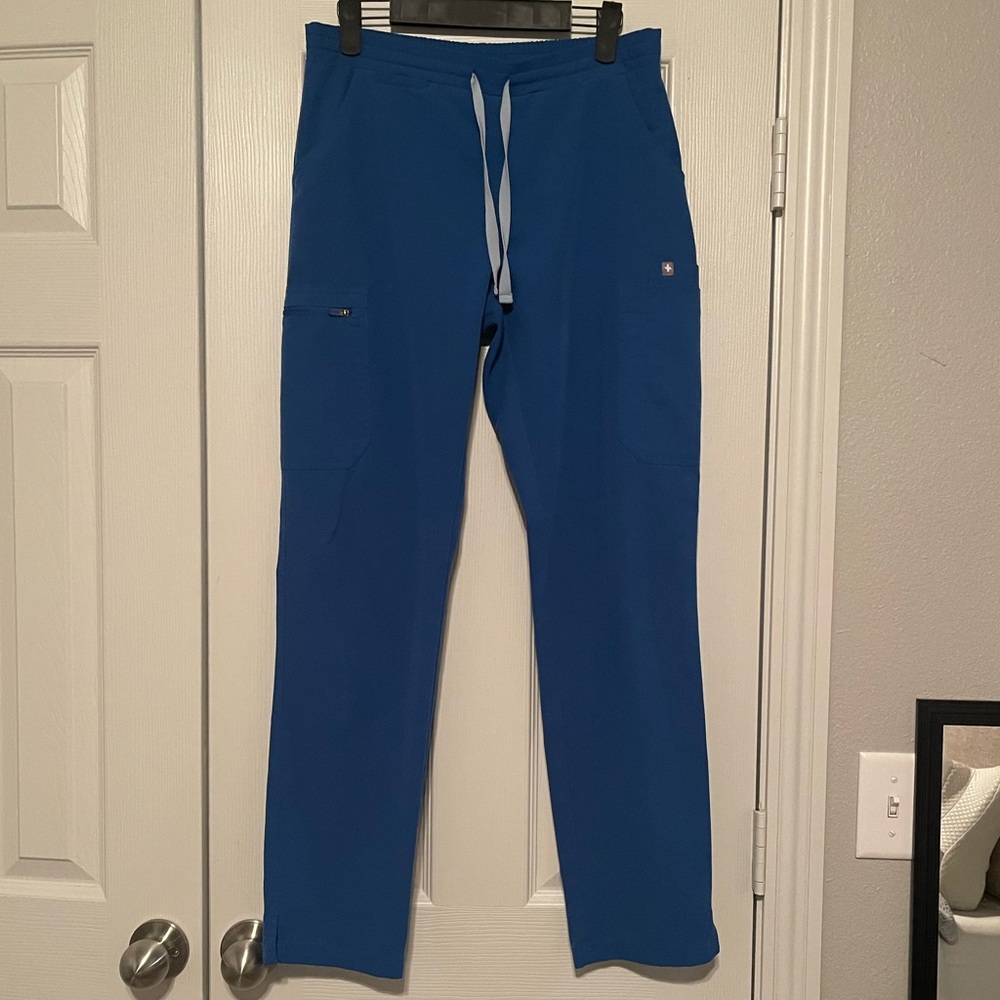 FIGS • Royal Blue Yola Skinny Scrub Pants. Size S